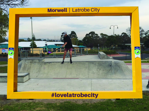 Morwell skatepark frame sample lovelatrobecity